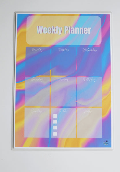 Weekly Planner Réutilisable