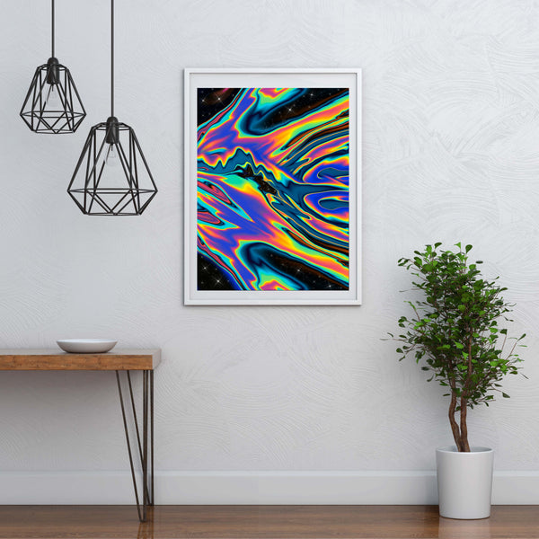 Holographic Acrylic Space Print